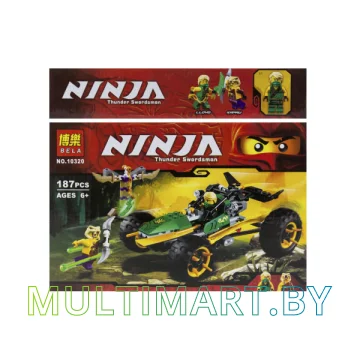 Конструктор Bela Ninja (Ниндзя) Тропический багги Зеленого ниндзя (10320A) картинка 2